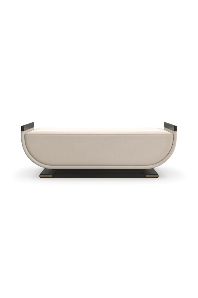 Curved Contemporary Bench | Caracole Crete | Oroa.com