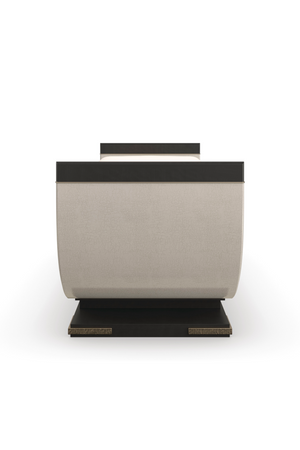 Curved Contemporary Bench | Caracole Crete | Oroa.com