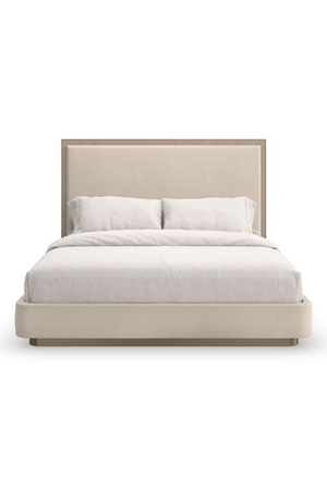 Cream Modern Minimalist Bed | Caracole Anthology | Oroa.com