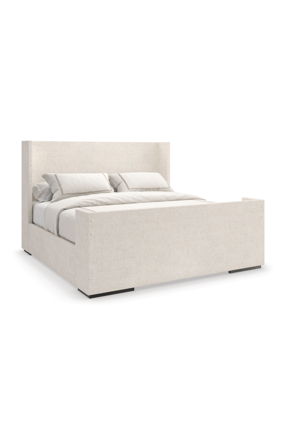 Modern White Bed | Caracole Shelter Me | Oroa.com