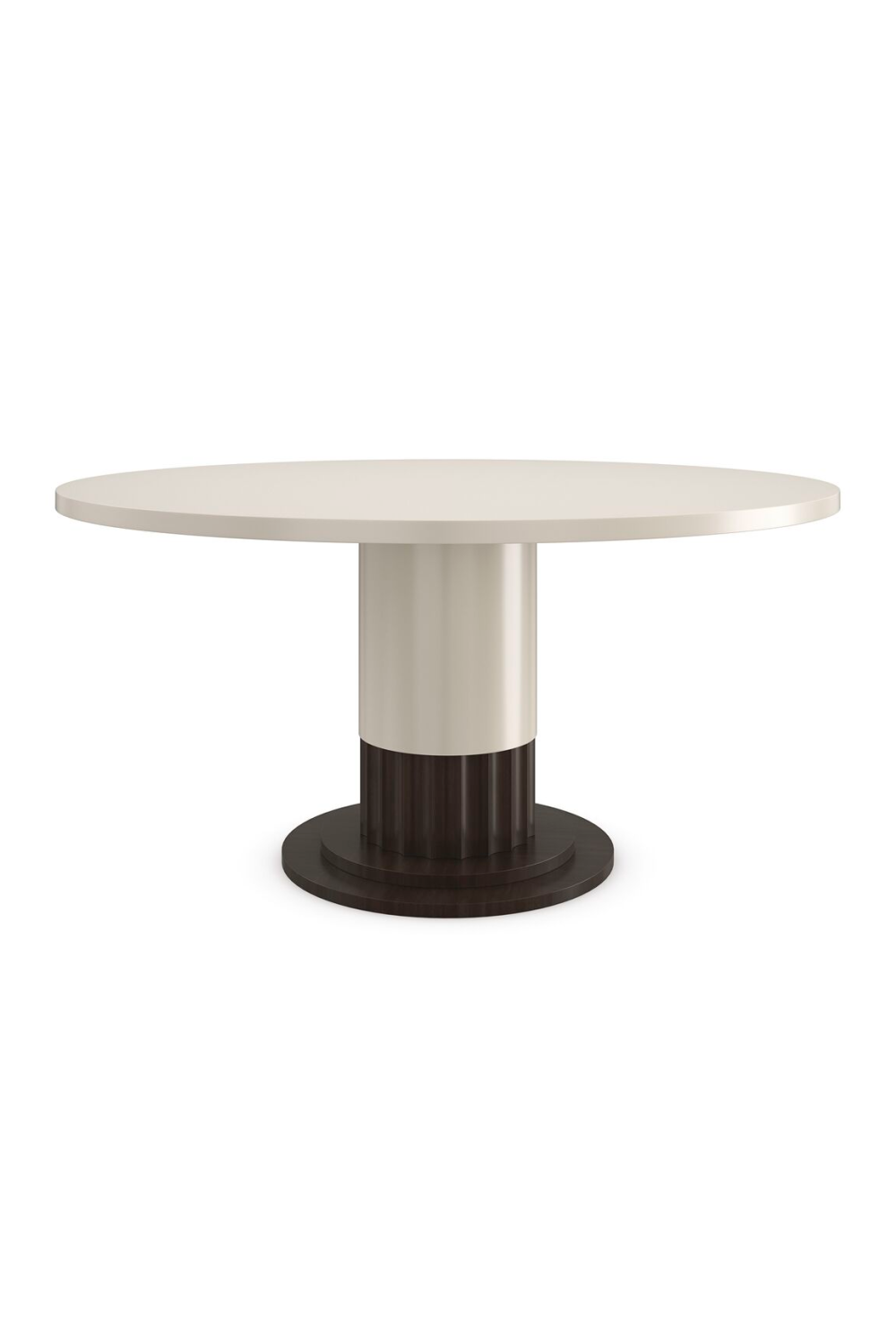 Round Pedestal Dining Table | Caracole Dorian | Oroa.com