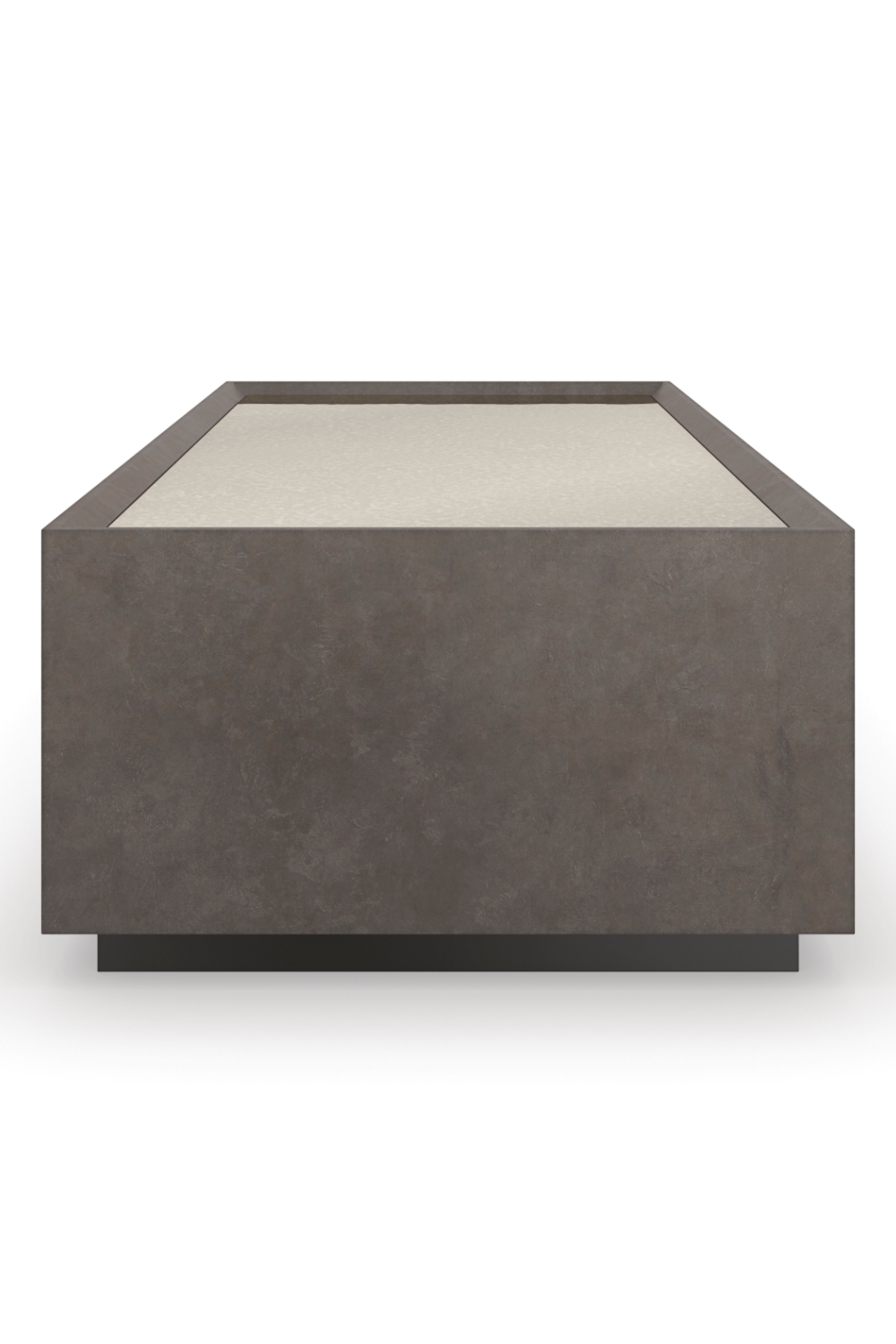 Gray Modern Cocktail Table | Caracole Dark Matter | Oroatrade.com