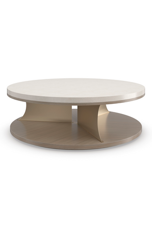 Round Swivel Cocktail Table | Caracole Braces | Oroa.com