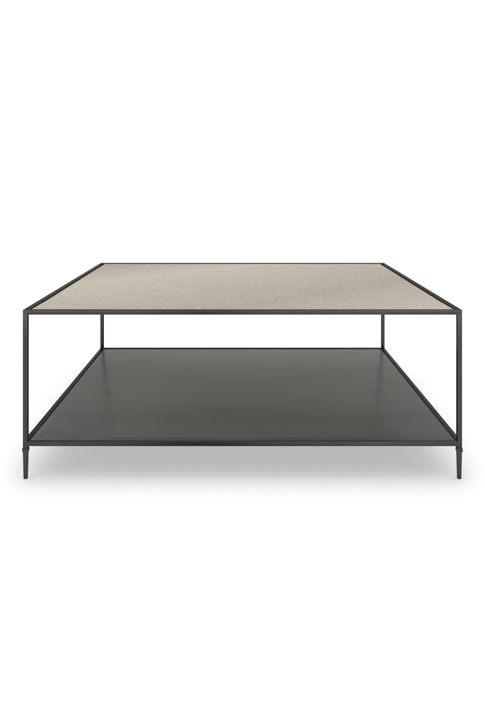 Mirrored Square Cocktail Table | Caracole Smoulder | Oroa.com