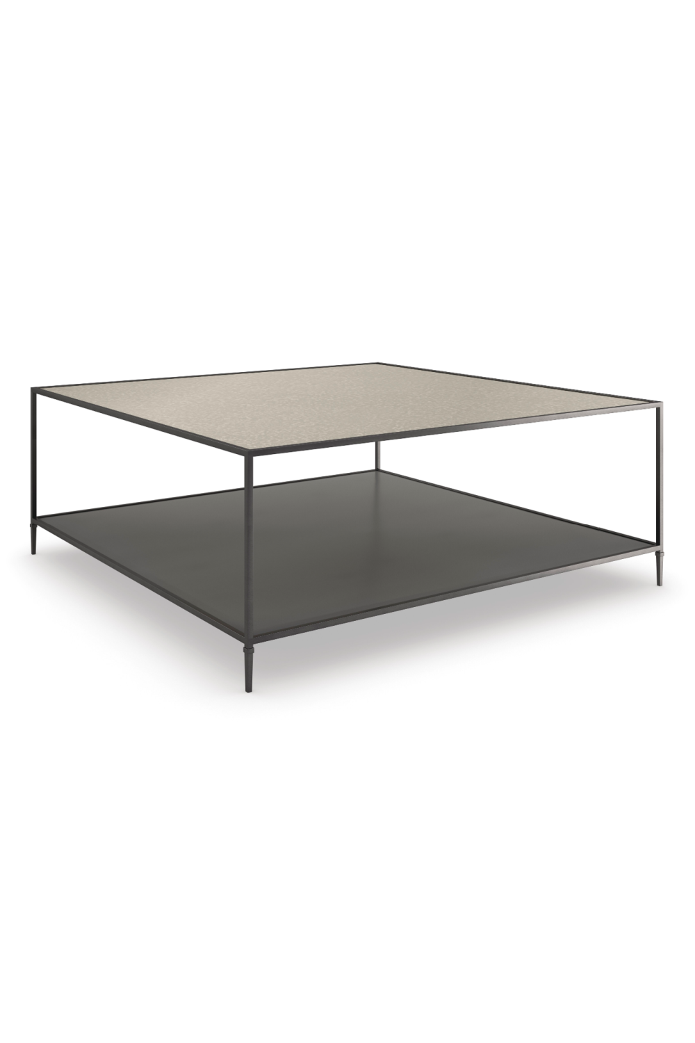 Mirrored Square Cocktail Table | Caracole Smoulder | Oroa.com