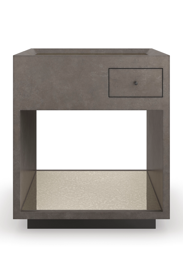 Gray Modern End Table | Caracole Dark Matter | Oroa.com