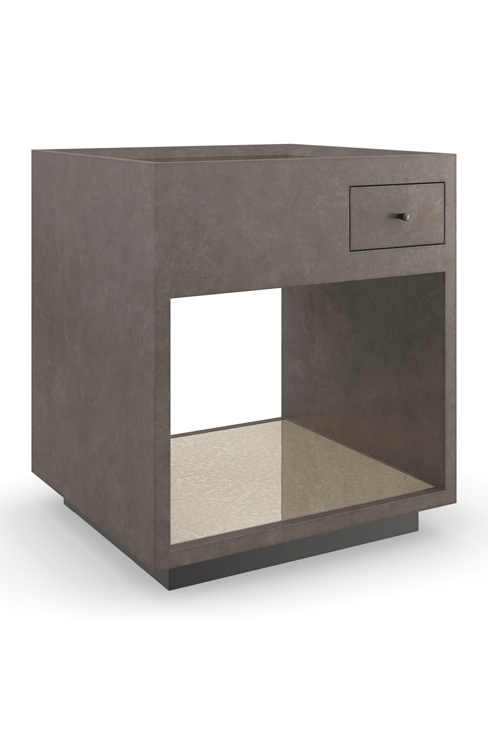 Gray Modern End Table | Caracole Dark Matter | Oroa.com