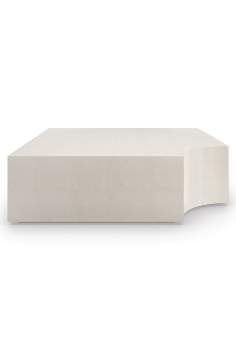 White Poplar End Table | Caracole Buttoned Up | Oroa.com