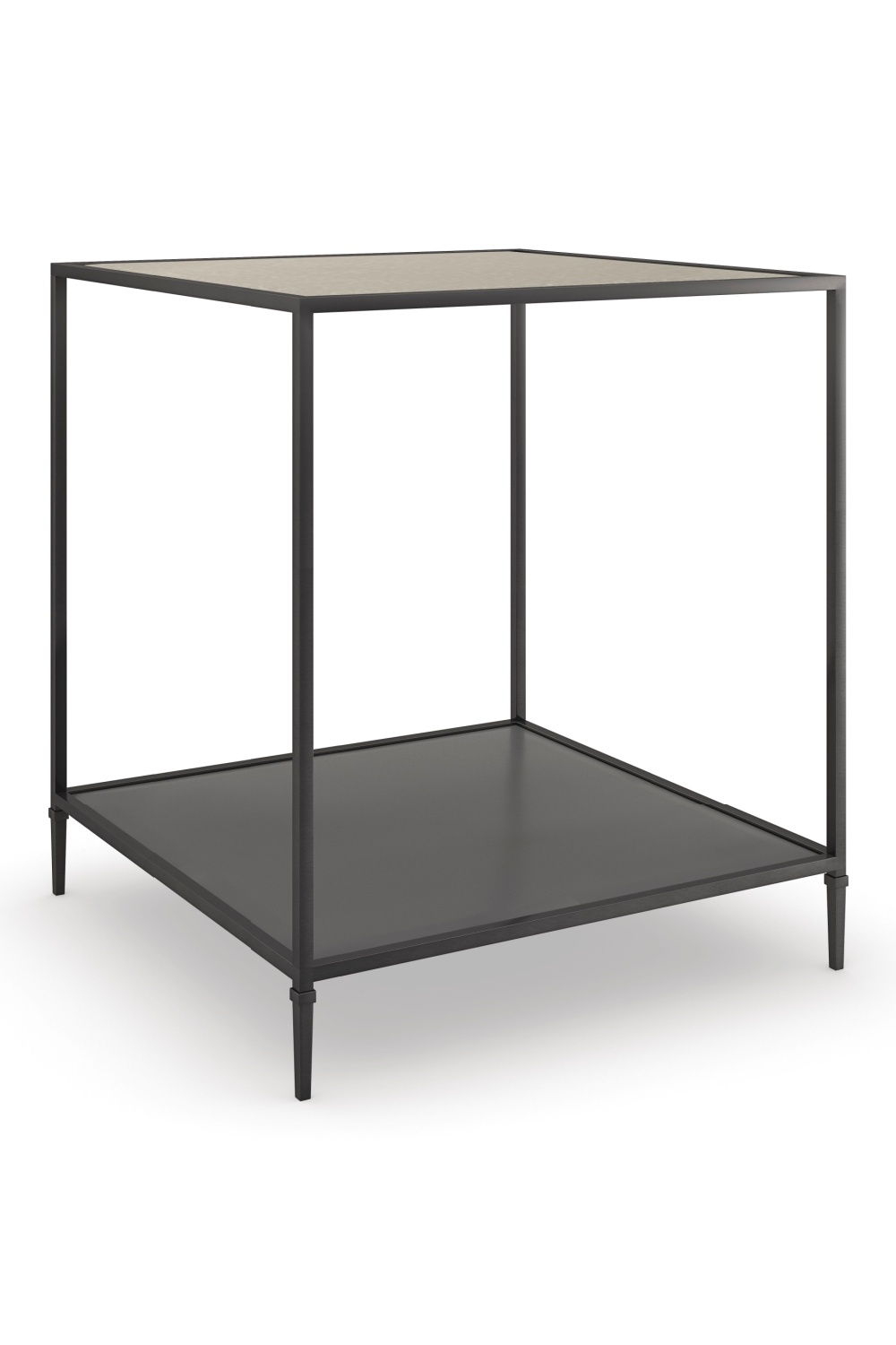 Mirrored-Top End Table | Caracole Smoulder | Oroa.com