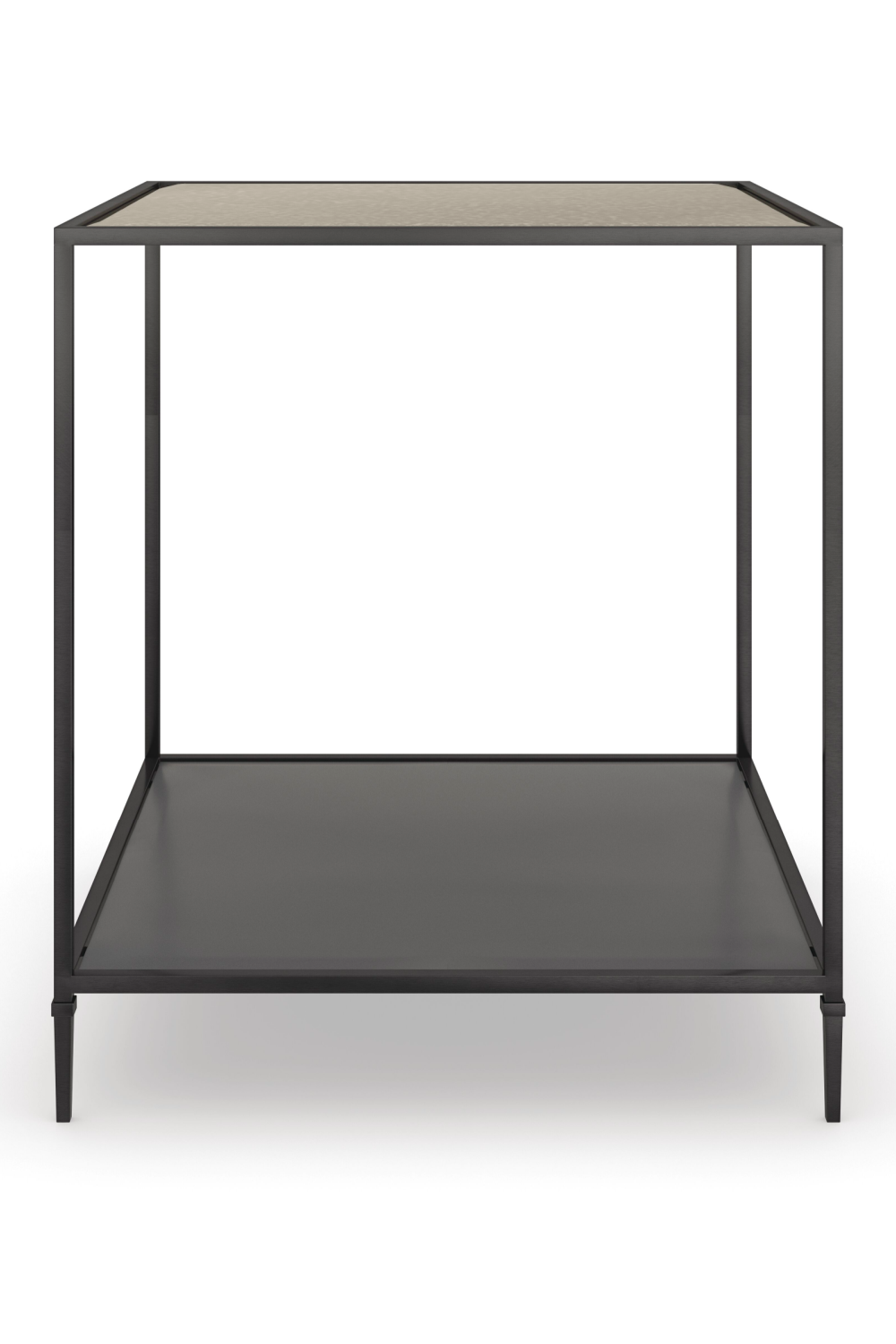 Mirrored-Top End Table | Caracole Smoulder | Oroa.com