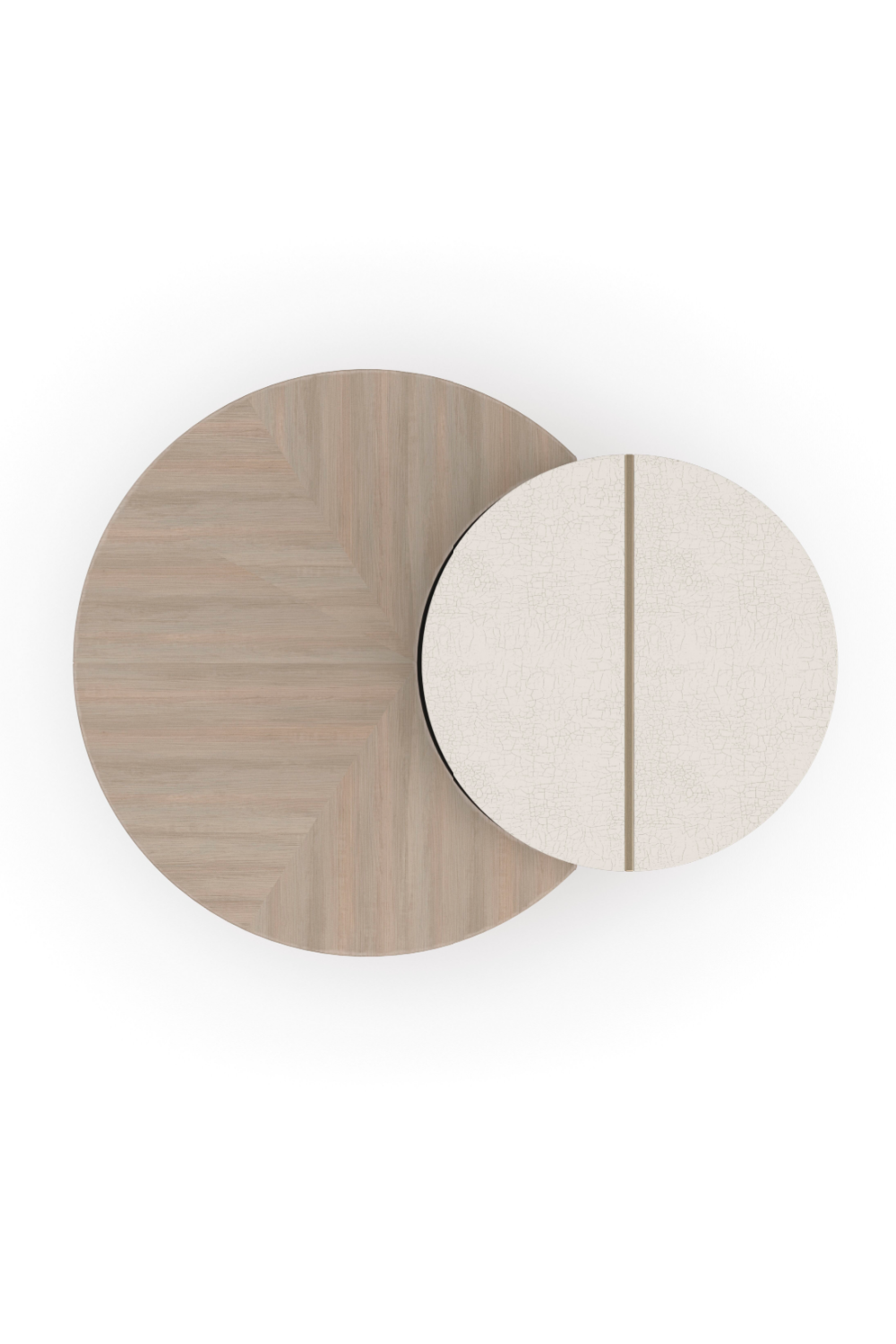 Round Modern Side Table | Caracole Duality | Oroa.com