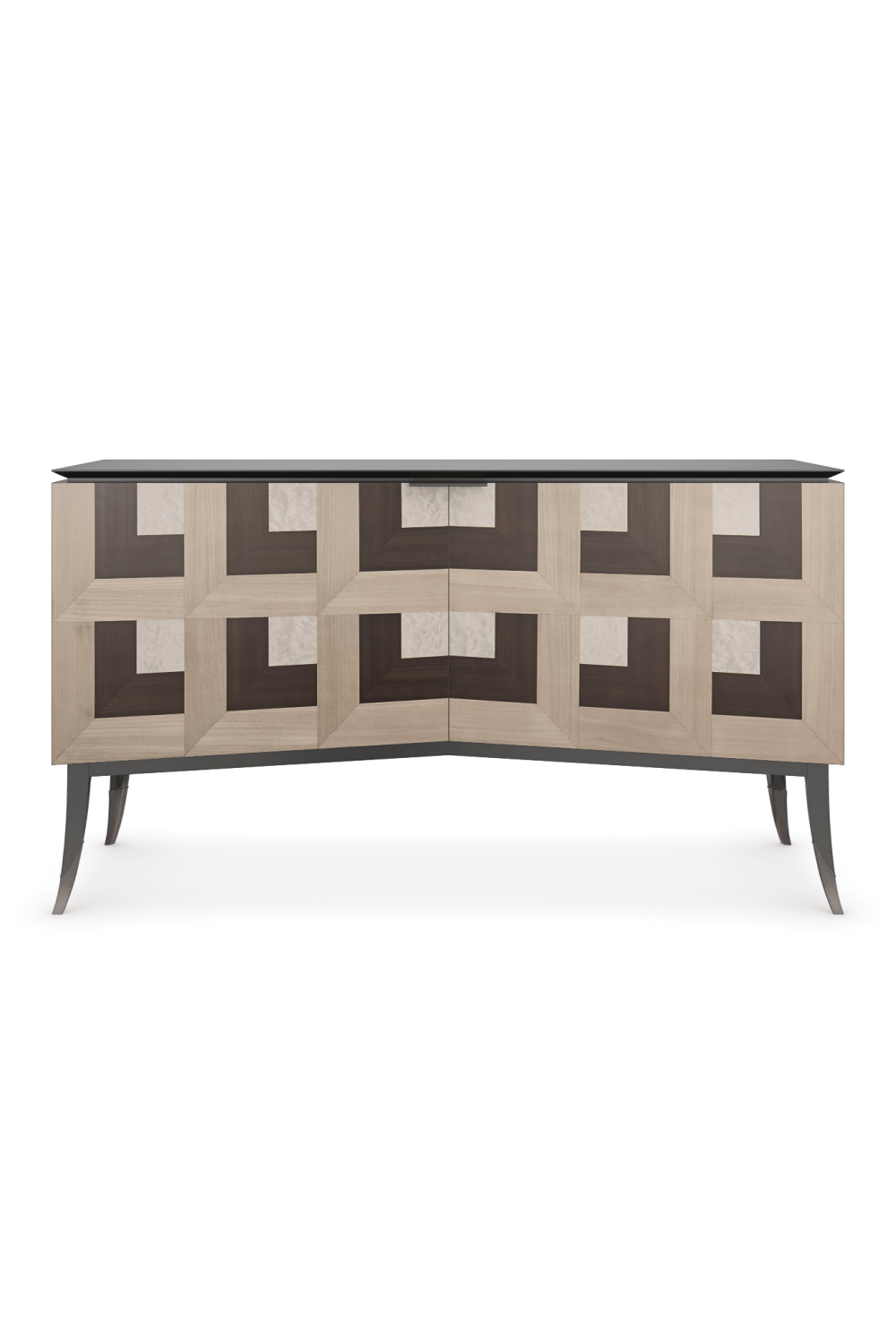 Patterned Wooden Sideboard | Caracole Escher | Oroa.com