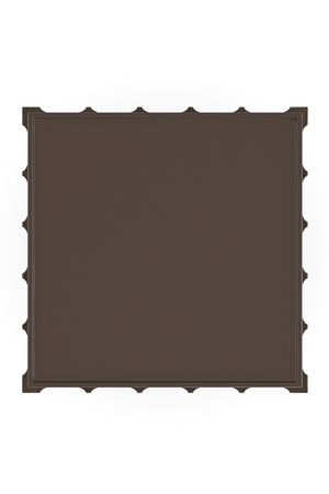 Brown Fluted Bar Table | Caracole Up To You | Oroa.com