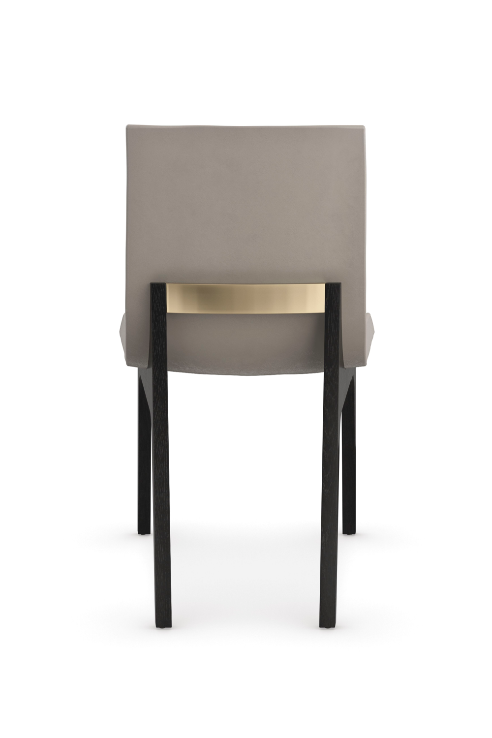 Taupe Leather Dining Chair | Caracole Starr | Oroa.com