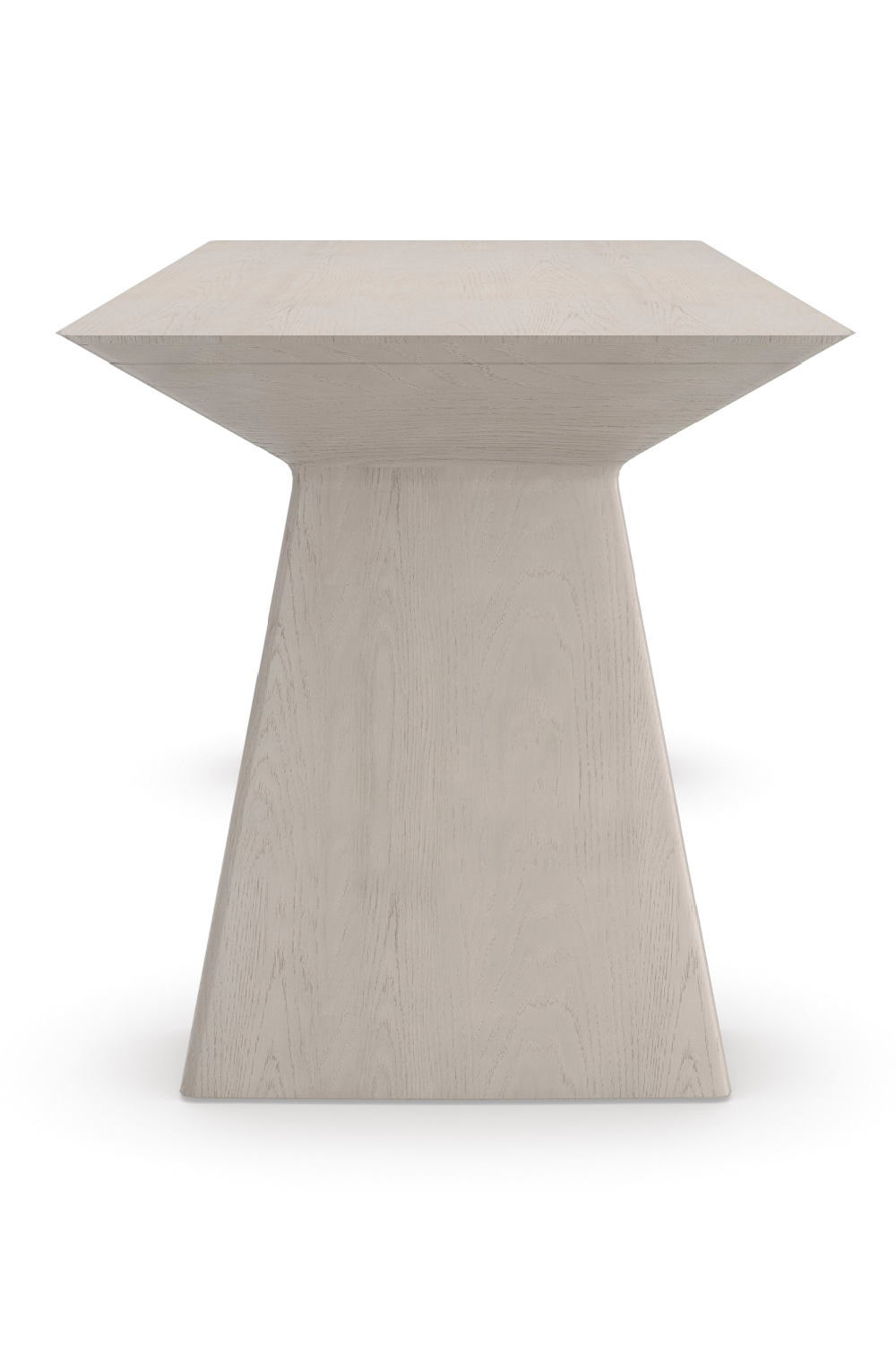 Oak Veneer Geometrical Desk | Caracole Finley | Oroa.com