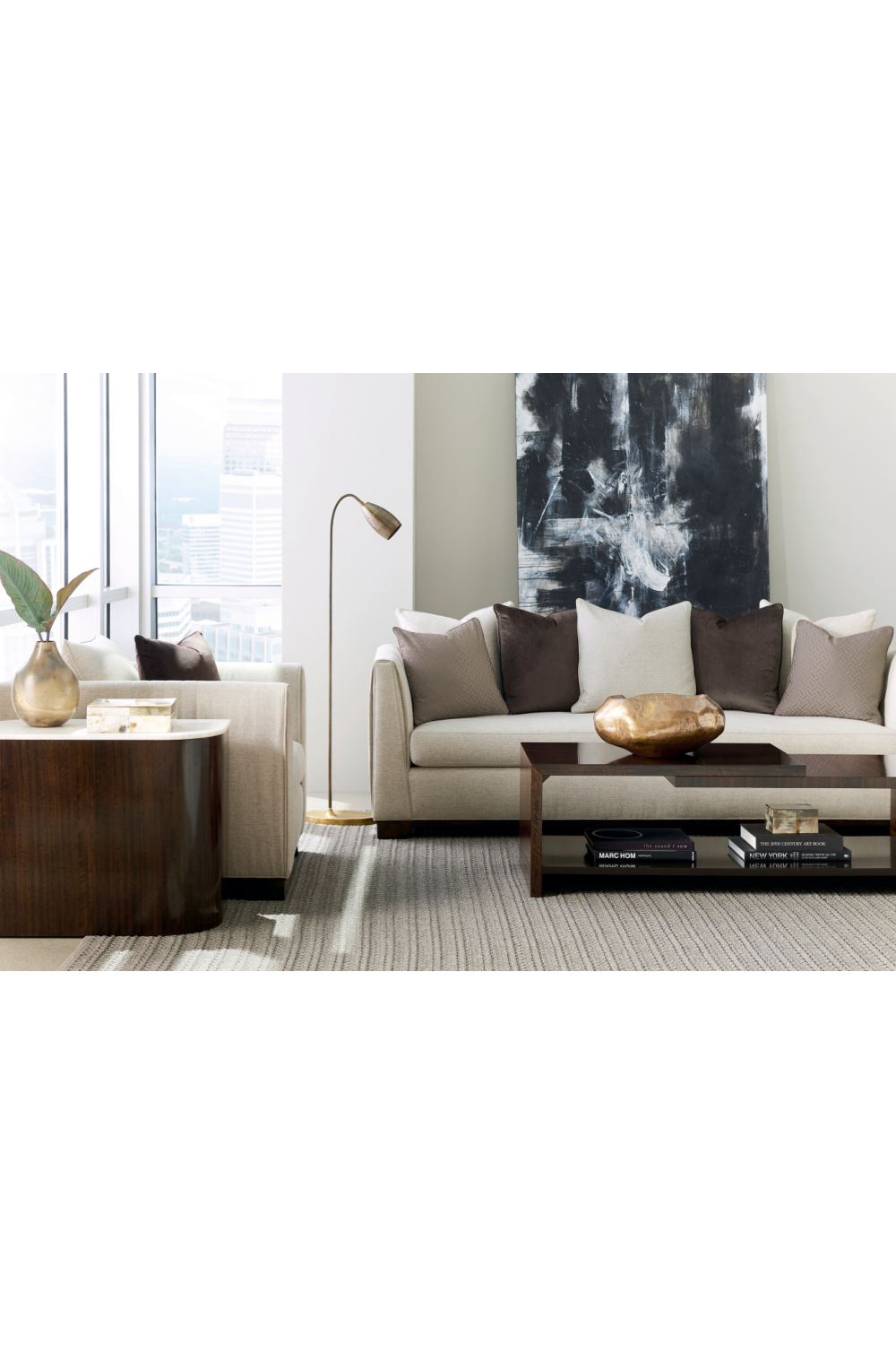 Neutral-Toned Sofa | Caracole Moderne | Oroa.com