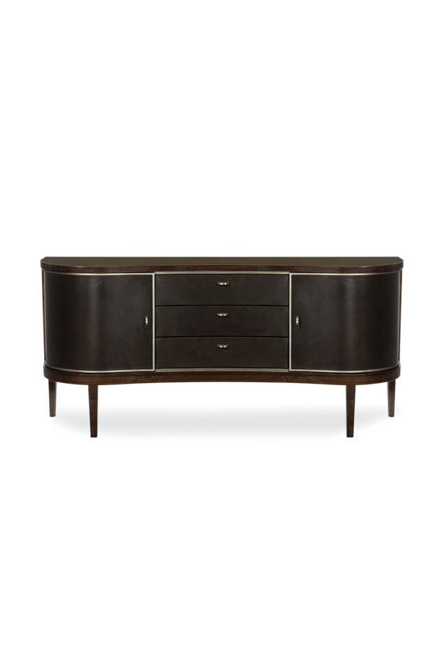 Dark Curved Sideboard | Caracole Moderne | Oroa.com