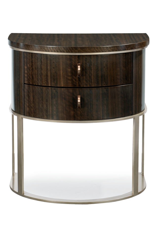Semi-Circular Nightstand | Caracole Moderne  | Oroa.com