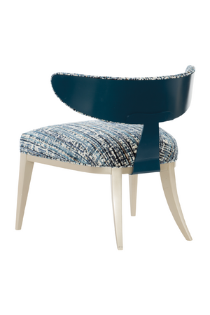 Crescent Back Accent Chair | Caracole Half Moon | Oroa.com
