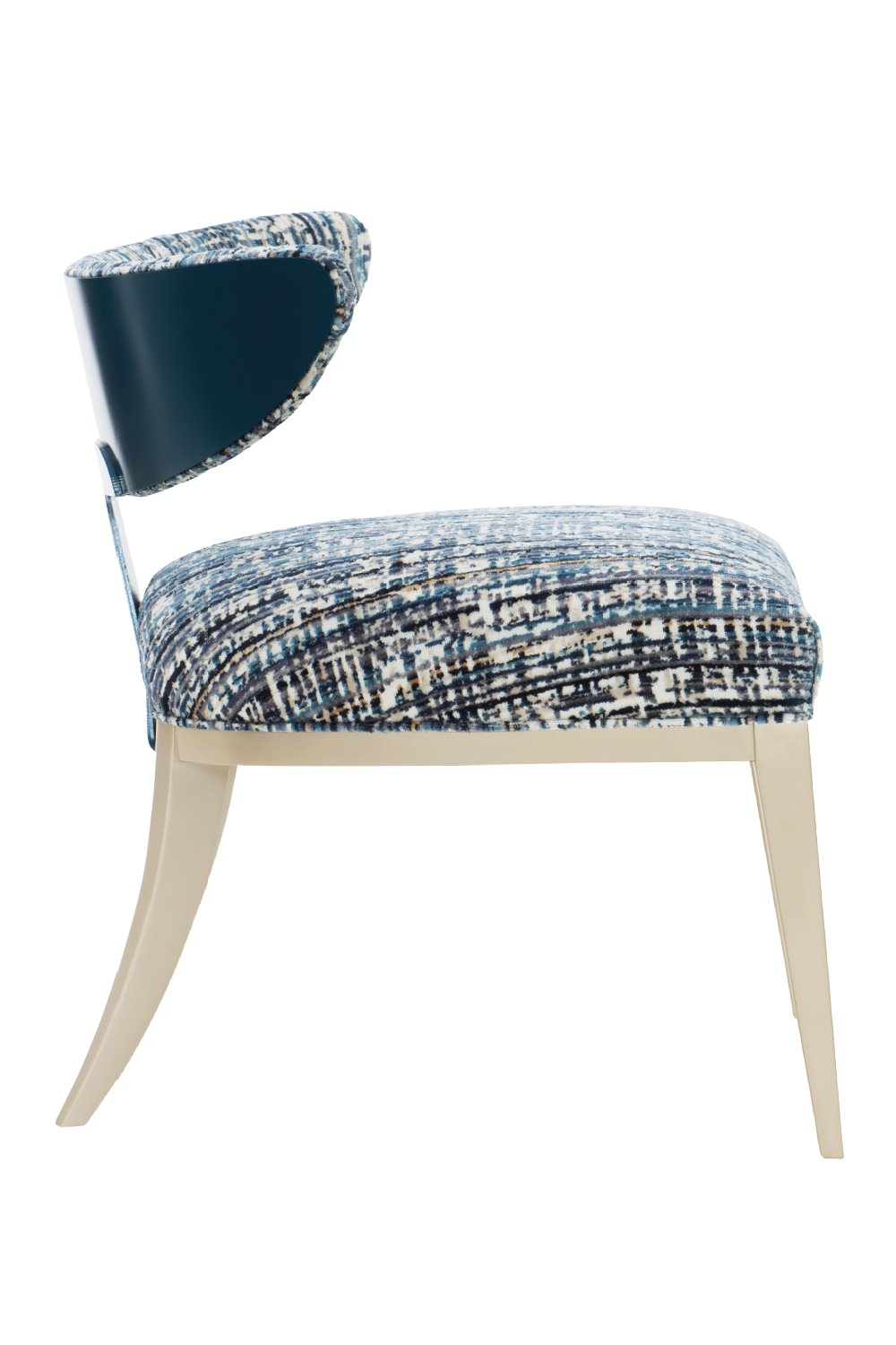 Crescent Back Accent Chair | Caracole Half Moon | Oroa.com