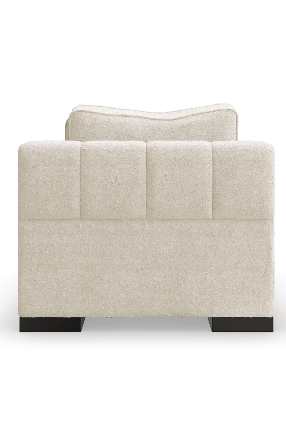 Cream Modern Armless Chair | Caracole Edge | Oroa.com