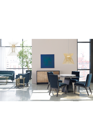 Channeled Dining Armchairs (2) | Caracole Edge | Oroa.com