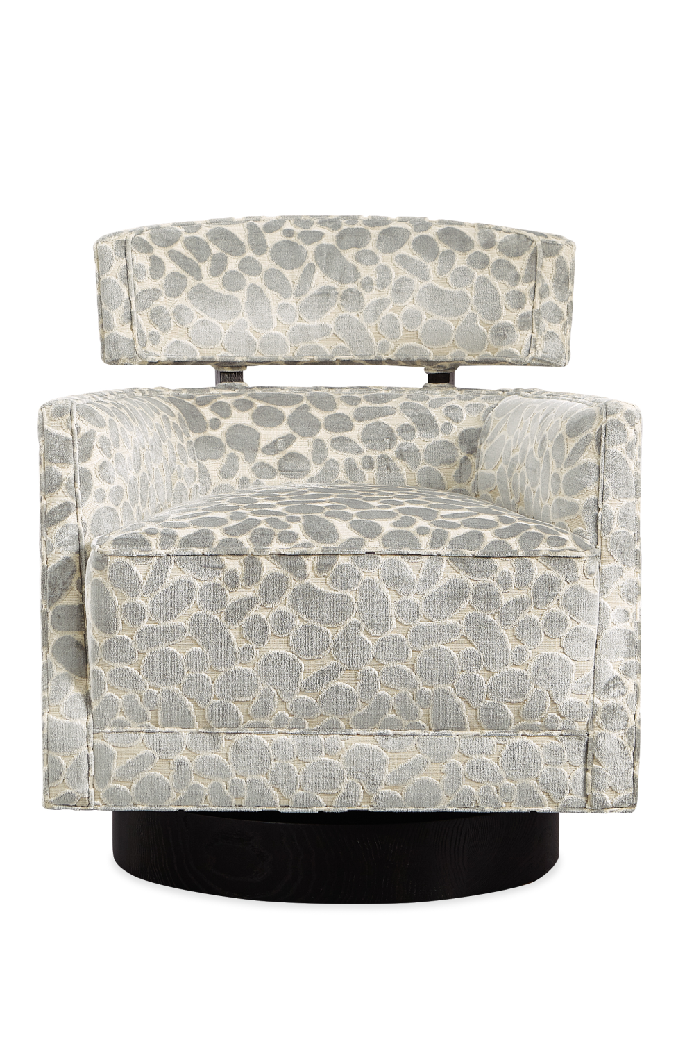 Velvet Modern Swivel Chair | Caracole Recut | Oroa.com