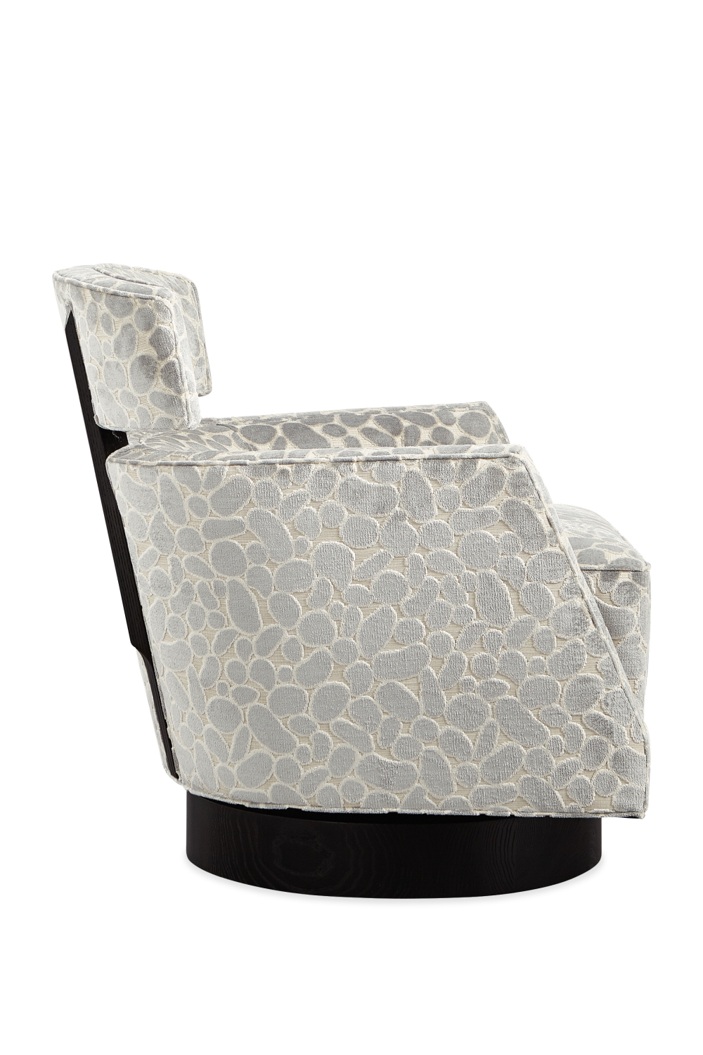Velvet Modern Swivel Chair | Caracole Recut | Oroa.com