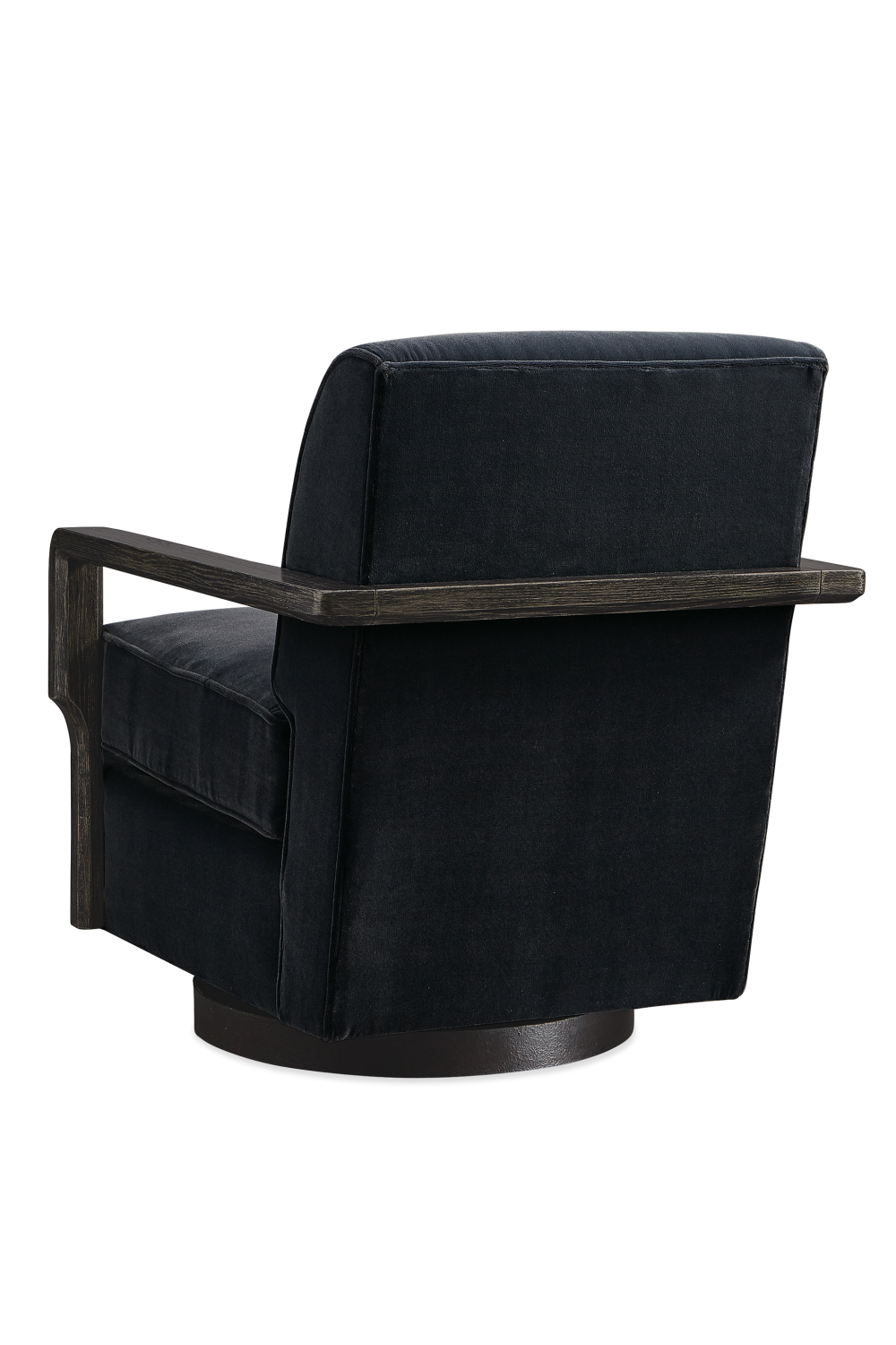 Black Art Deco Swivel Chair | Caracole Rewind | Oroa.com