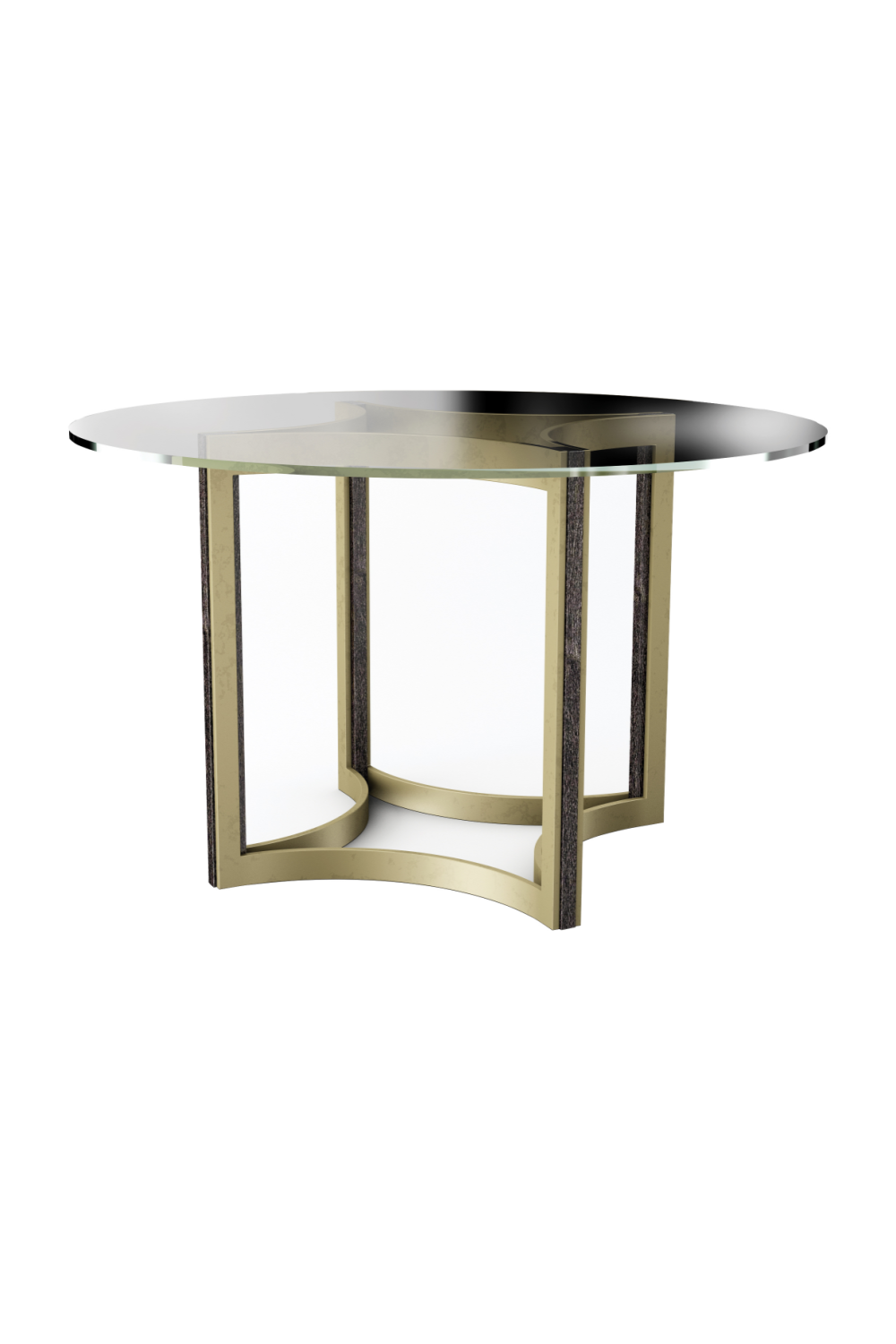 Round Glass Dining Table | Caracole Remix | Oroa.com