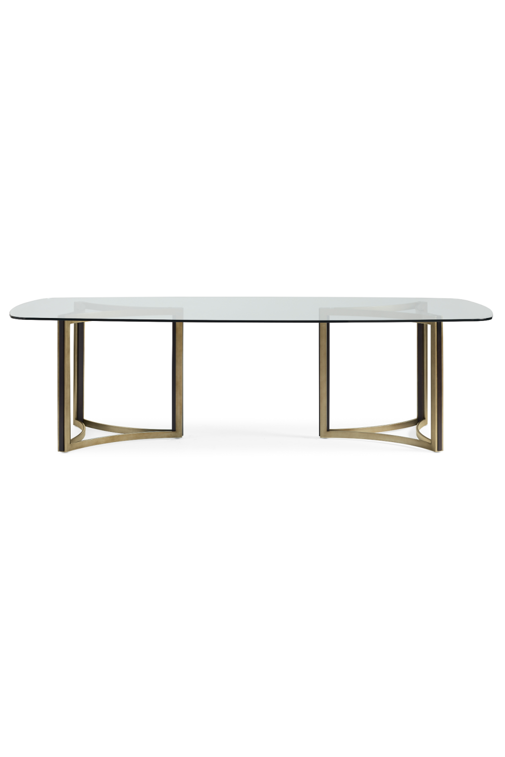 Double Pedestal Dining Table | Caracole Remix | Oroa.com
