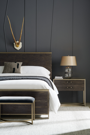 Cerused Oak Modern Nightstand L | Caracole Remix | Oroa.com