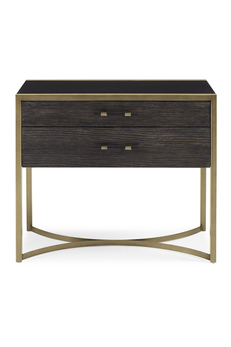 Cerused Oak Modern Nightstand L | Caracole Remix | Oroa.com