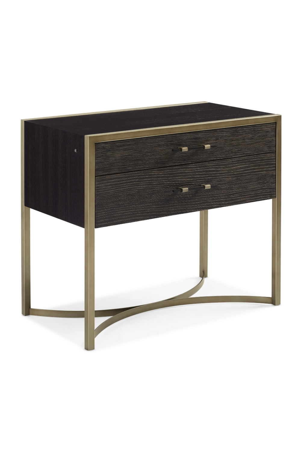 Cerused Oak Modern Nightstand L | Caracole Remix | Oroa.com