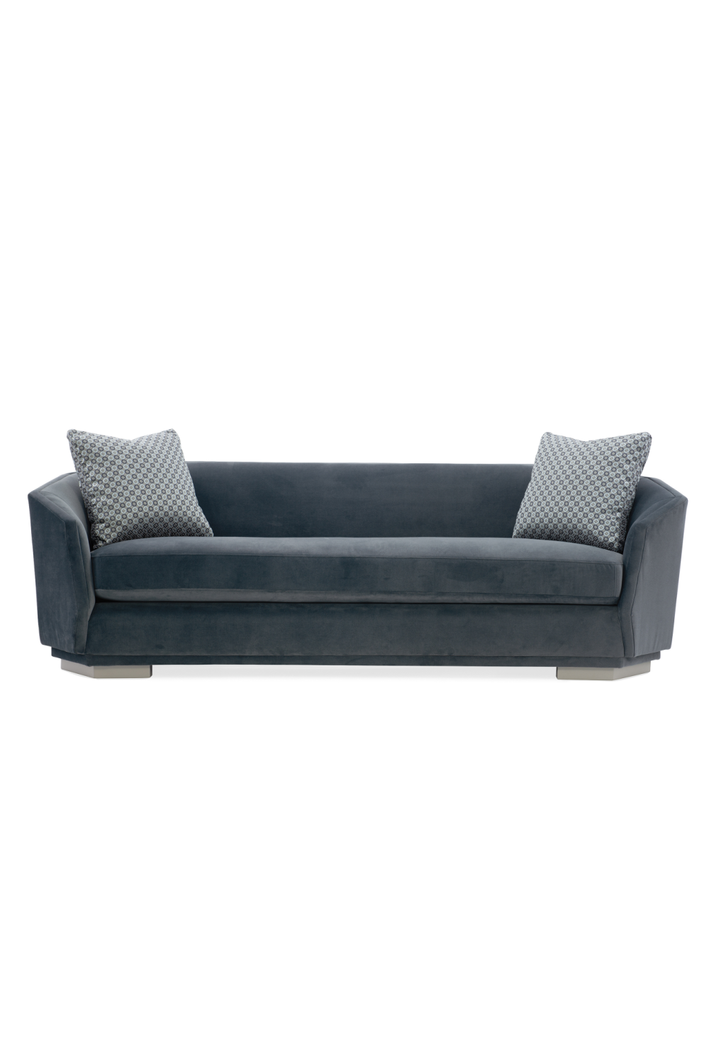 Dark Blue Modern Sofa | Caracole Expressions | Oroa.com