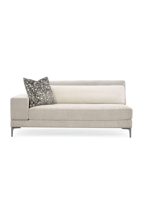 Beige Modern Loveseat | Caracole Repetition | Oroa.com