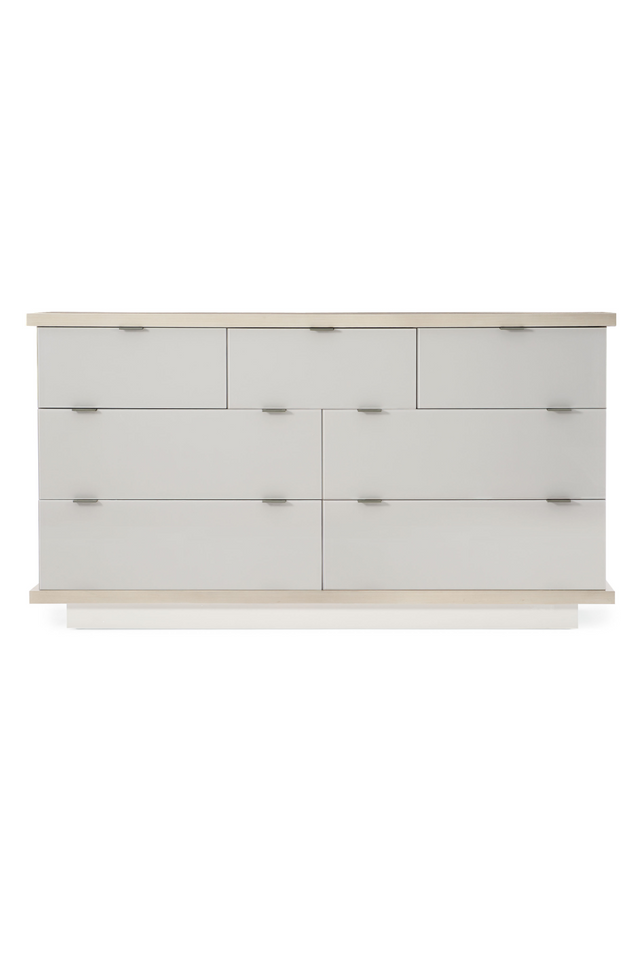 Ash Taupe Minimalist Dresser | Caracole Expressions | Oroatrade.com