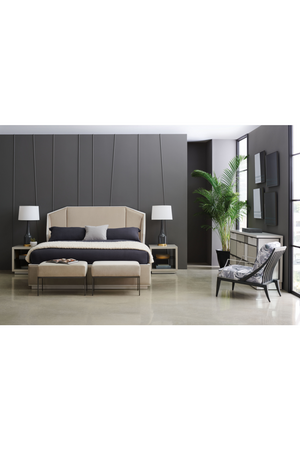 Beige Bed Bench | Caracole Expressions | Oroa.com
