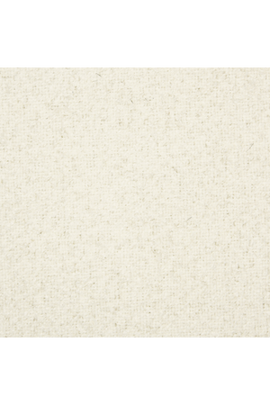 White Bouclé Swivel Chair | Caracole Seville | Oroa.com