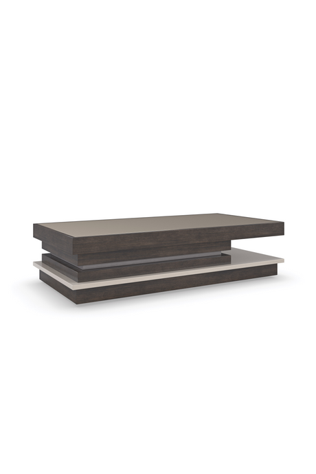 Tiered Wooden Coffee Table | Caracole La Moda | Oroa.com