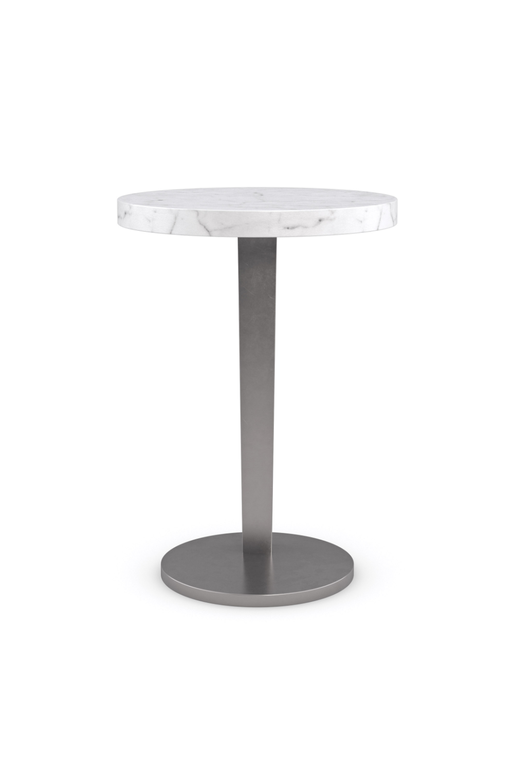 White Marble Spot Table | Caracole La Moda | Oroa.com