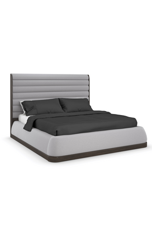 Gray Channeled Panel Bed | Caracole La Moda | Oroa.com