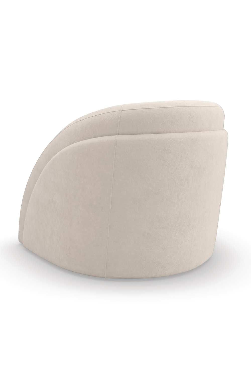 Modern Curved Accent Chair | Caracole Movement | Oroa.com