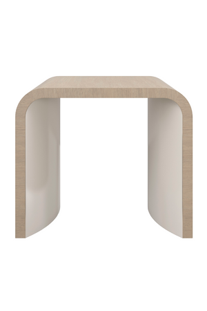 Arched Oak End Table | Caracole Movement | Oroa.com