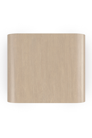 Arched Oak End Table | Caracole Movement | Oroa.com