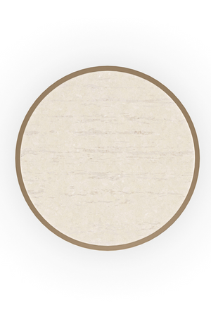 Gold Pillar Spot Table | Caracole Contrast Light | Oroa.com