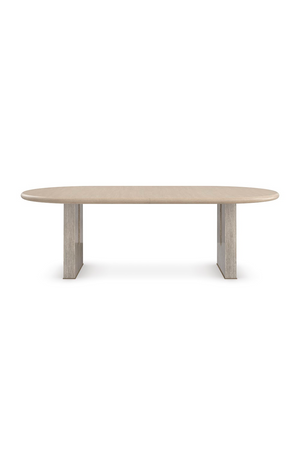 Oval Oak Dining Table | Caracole Emphasis | Oroa.com