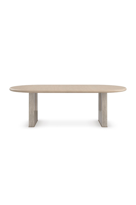 Oval Oak Dining Table | Caracole Emphasis | Oroa.com
