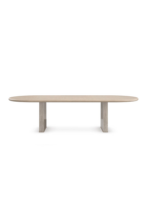 Oval Oak Dining Table | Caracole Emphasis | Oroa.com