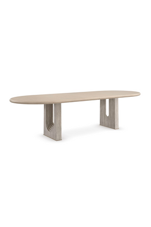 Oval Oak Dining Table | Caracole Emphasis | Oroa.com